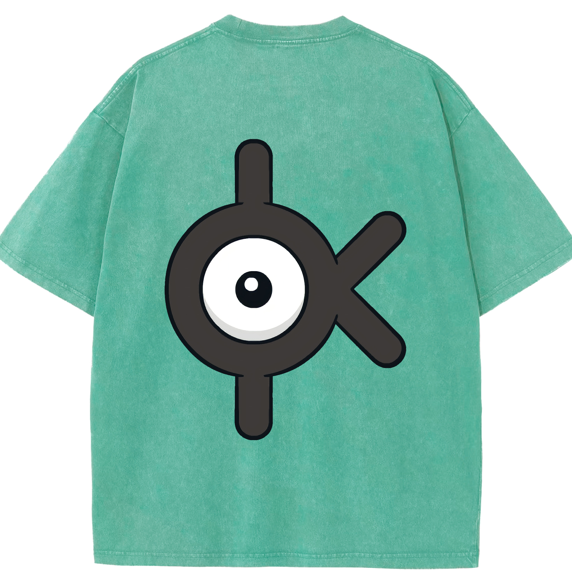 （画像用） ポケットモンスター Pokémon 綿100% ヴィンテージ風 半袖Tシャツ（背面プリント）